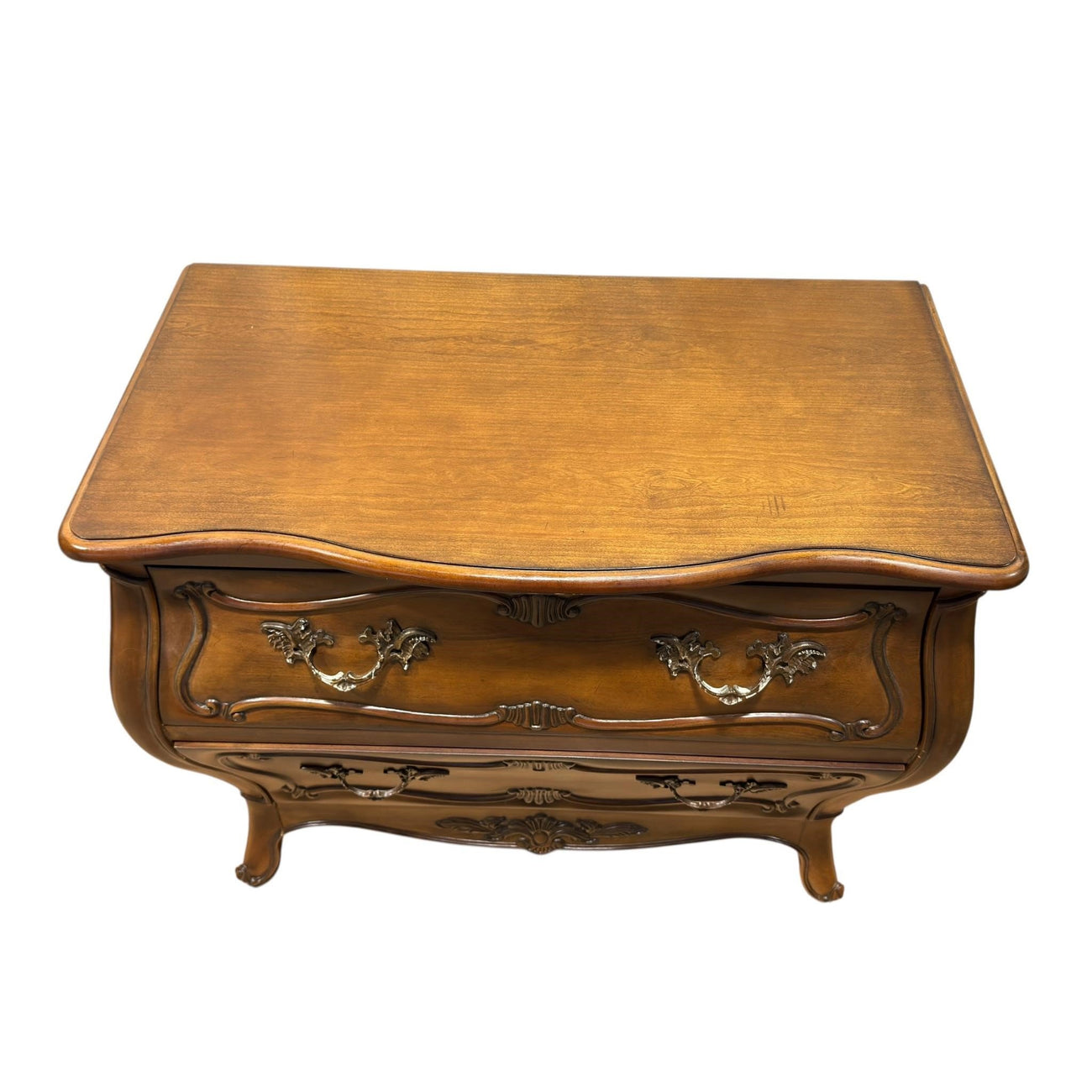 Pair of Century Furniture Louis XV-Style Bombé Chests — "Martel Commode" (2023)