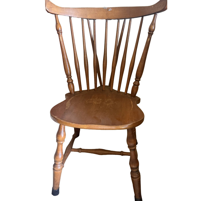 Vintage Brace-Back Windsor Side Chair