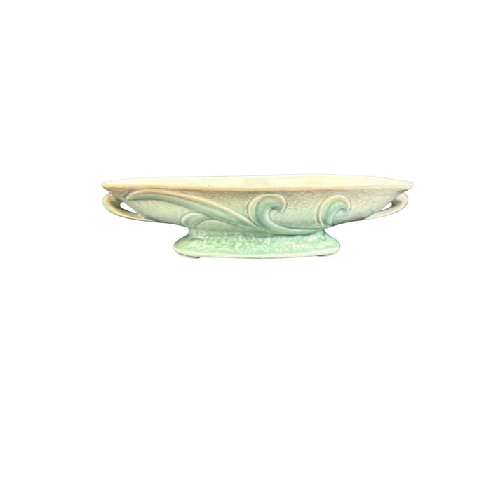 McCoy-Style Pottery Console Bowl — Unmarked