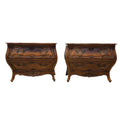Pair of Century Furniture Louis XV-Style Bombé Chests — "Martel Commode" (2023)