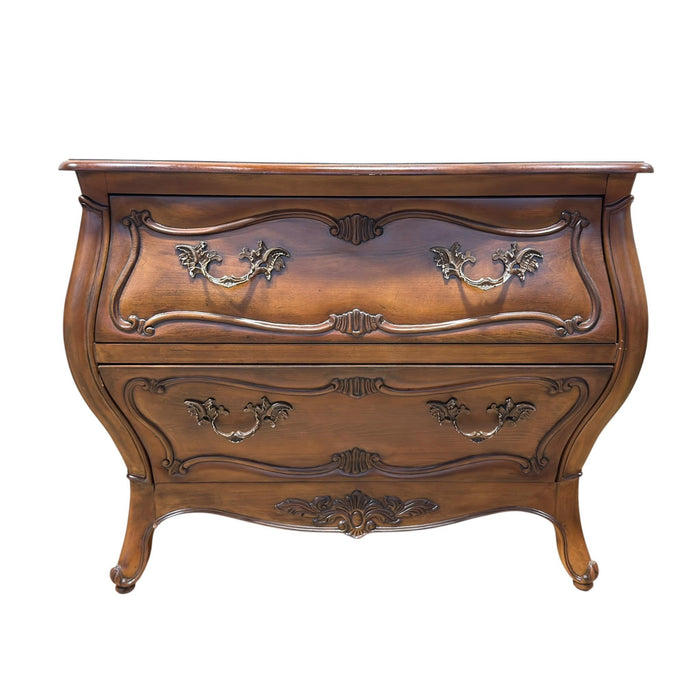 Pair of Century Furniture Louis XV-Style Bombé Chests — "Martel Commode" (2023)