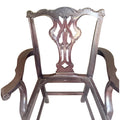 Carved Chippendale-Style Armchair Frame — Ready for Upholstery