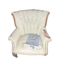 Channel-Back Wing Chair — Reupholstery Project